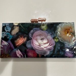Ted Baker floral clutch/wallet